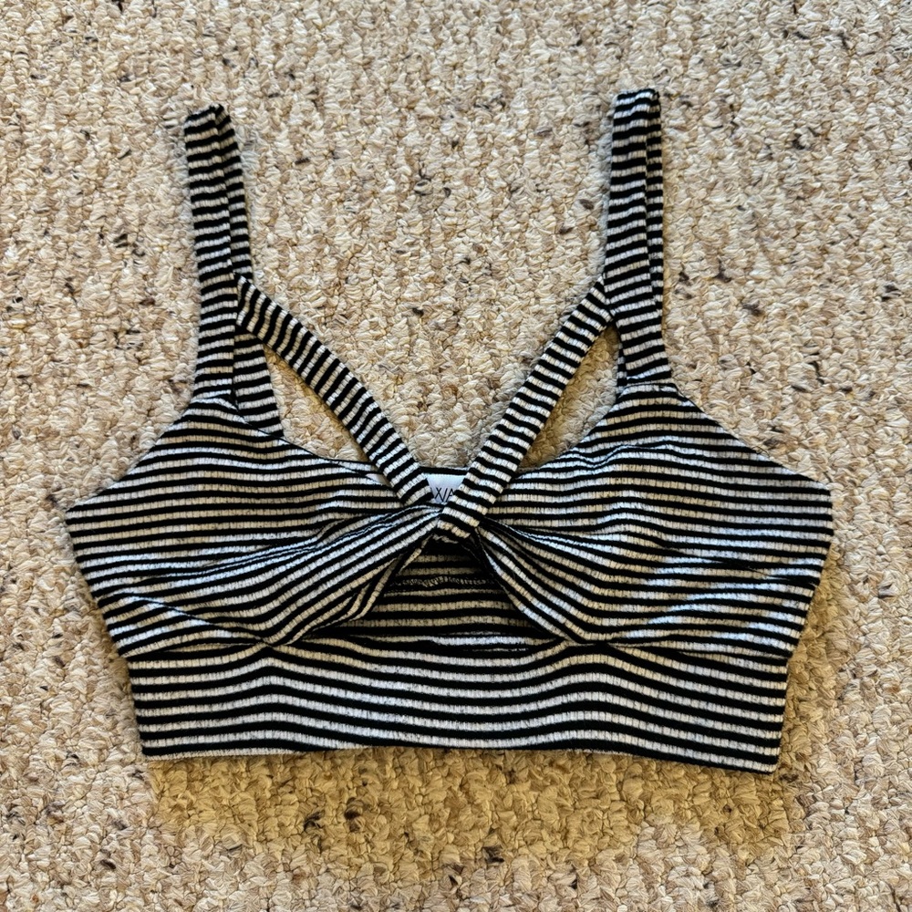 *3 for $9* Strappy Striped Bralette